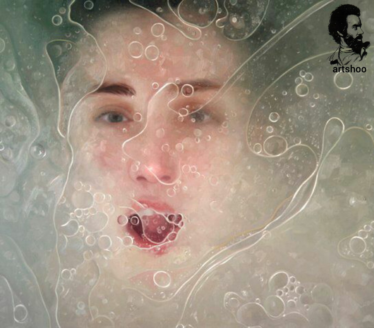 مدل نقاشی رنگ روغن آب
