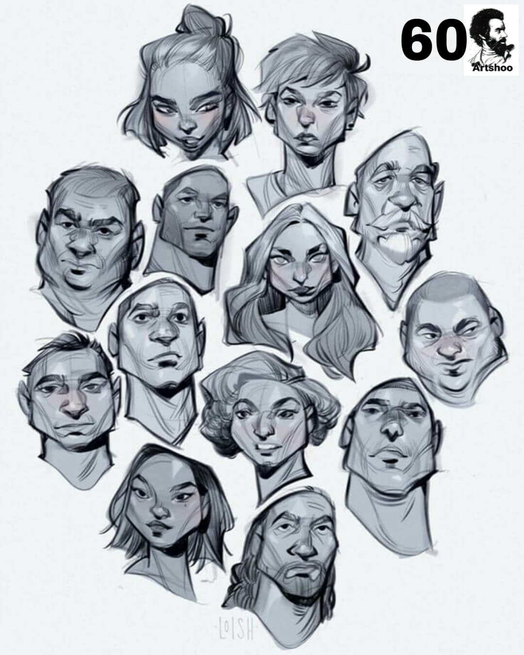 آموزش نقاشی سیاه قلم