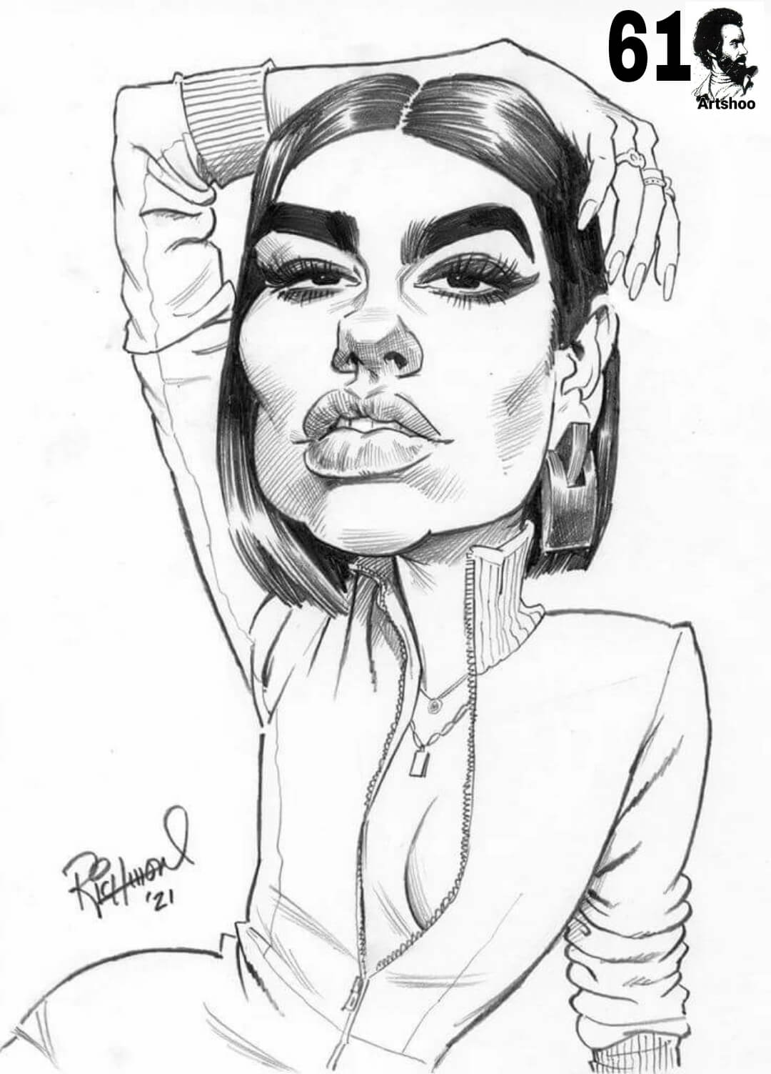 آموزش نقاشی سیاه قلم