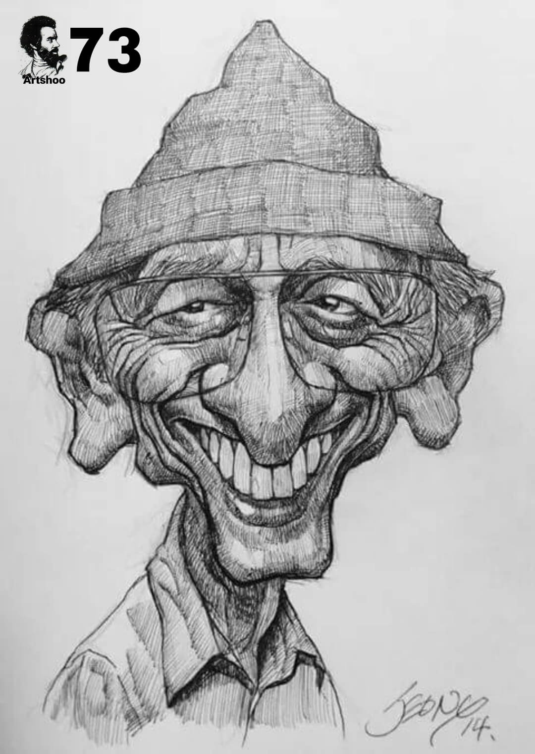 آموزش نقاشی سیاه قلم