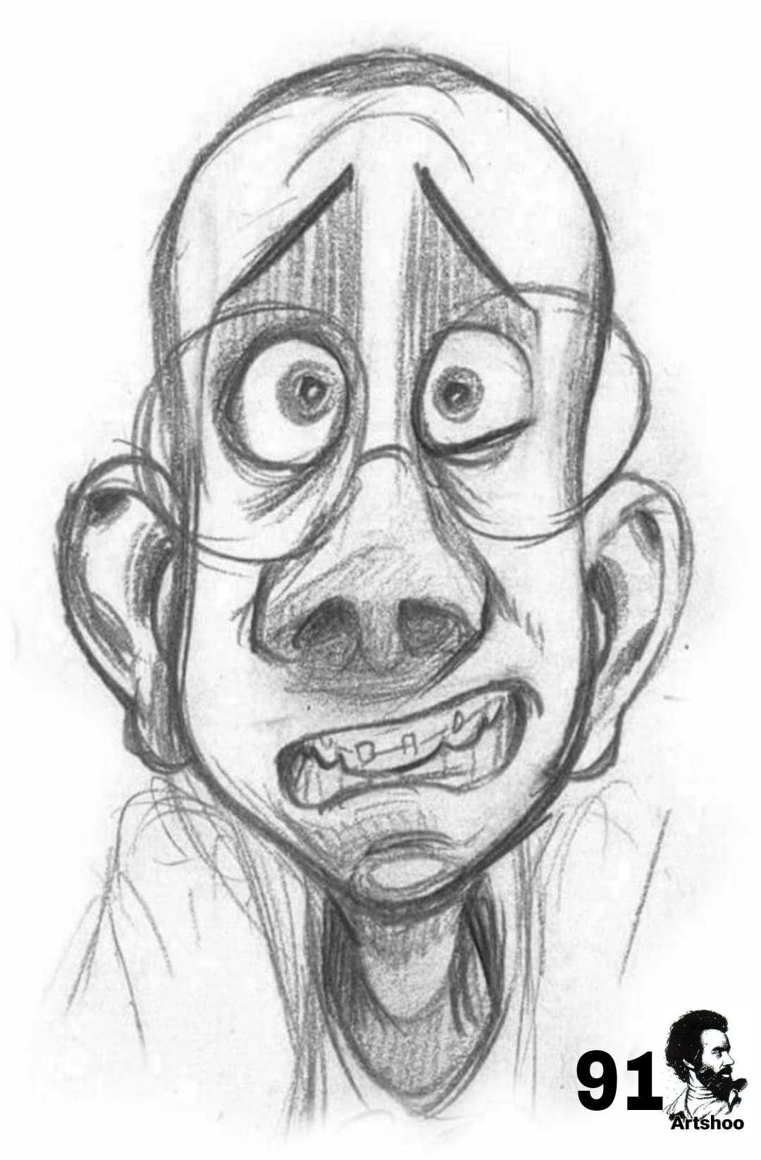 آموزش نقاشی سیاه قلم