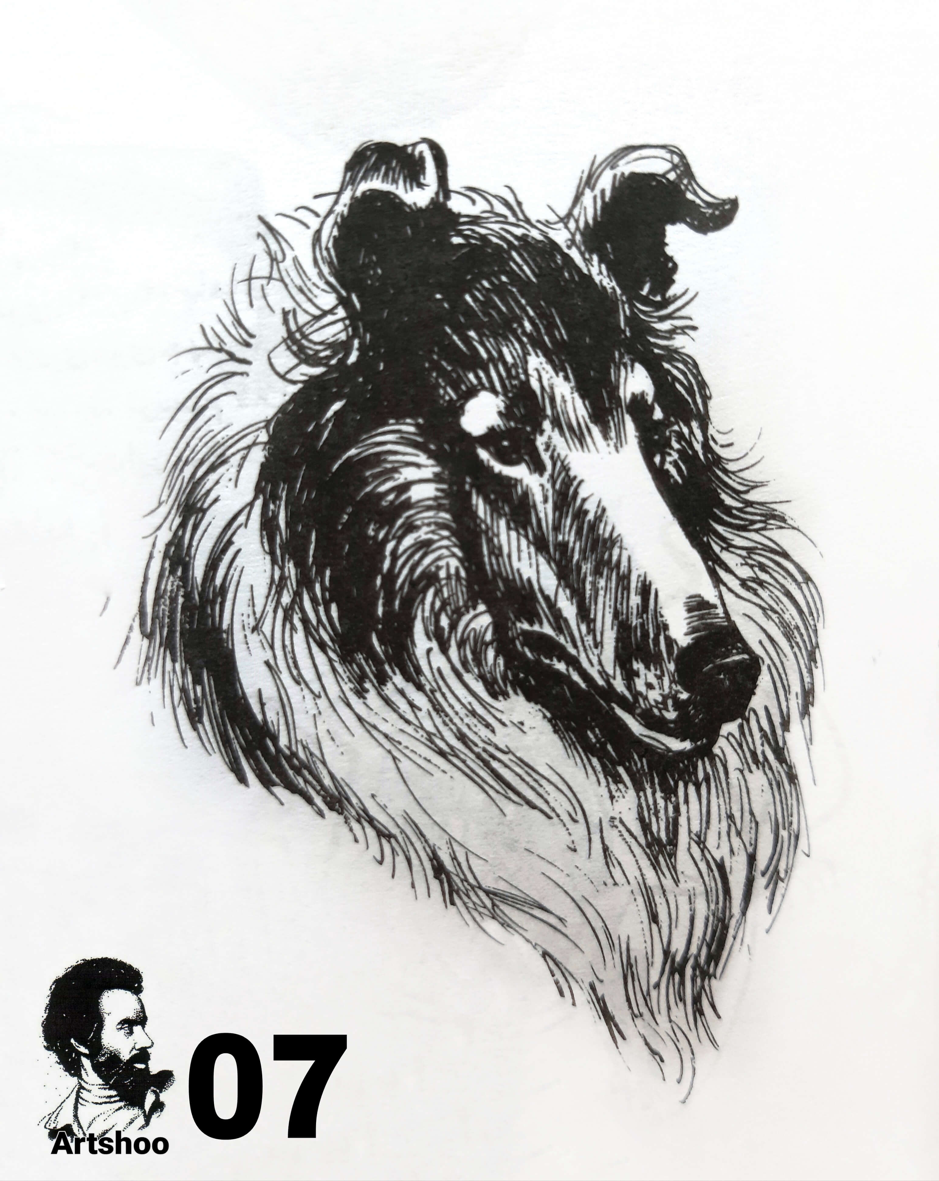 آموزش نقاشی سیاه قلم شهرری