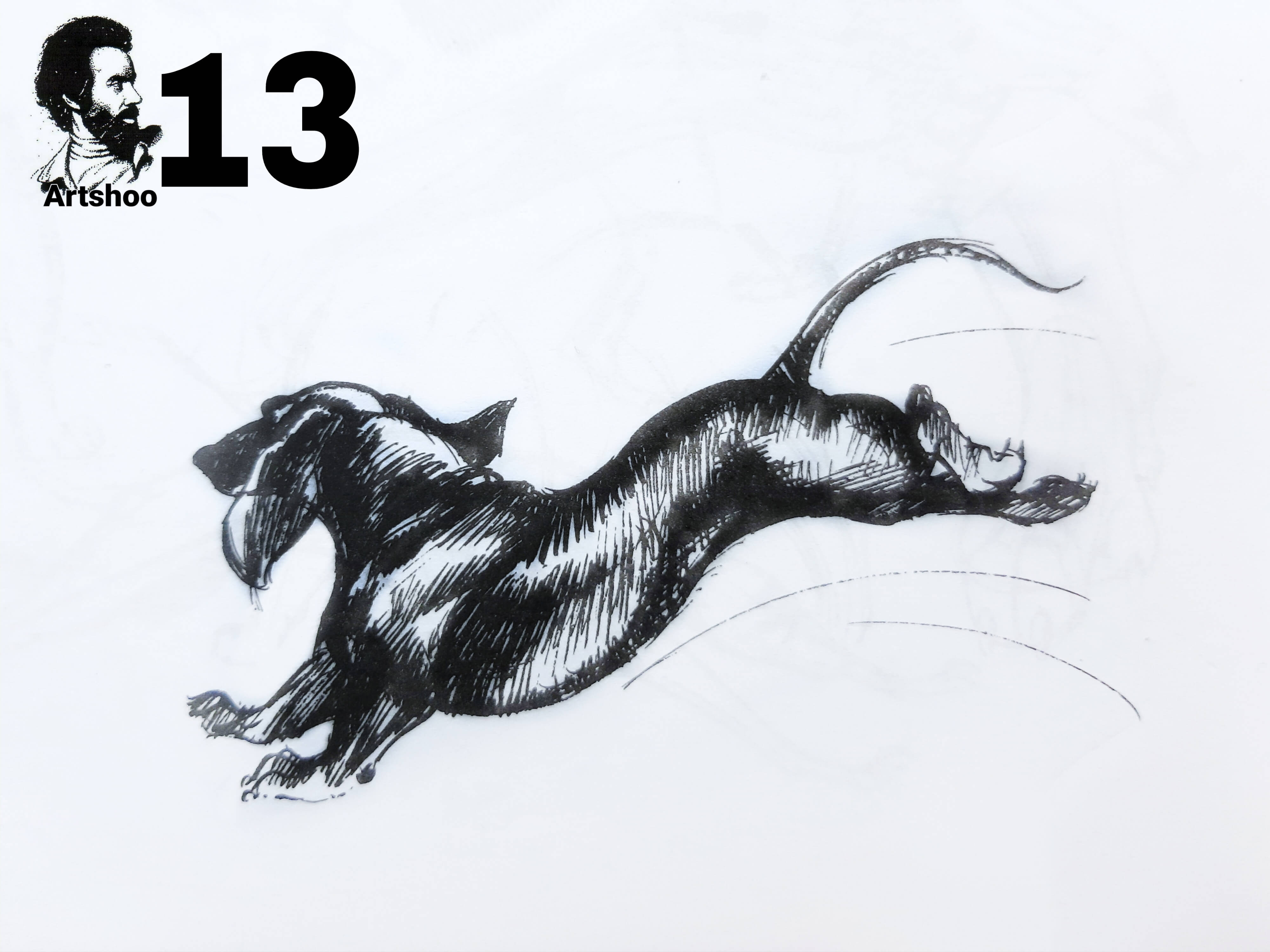 آموزش نقاشی سیاه قلم شهرری