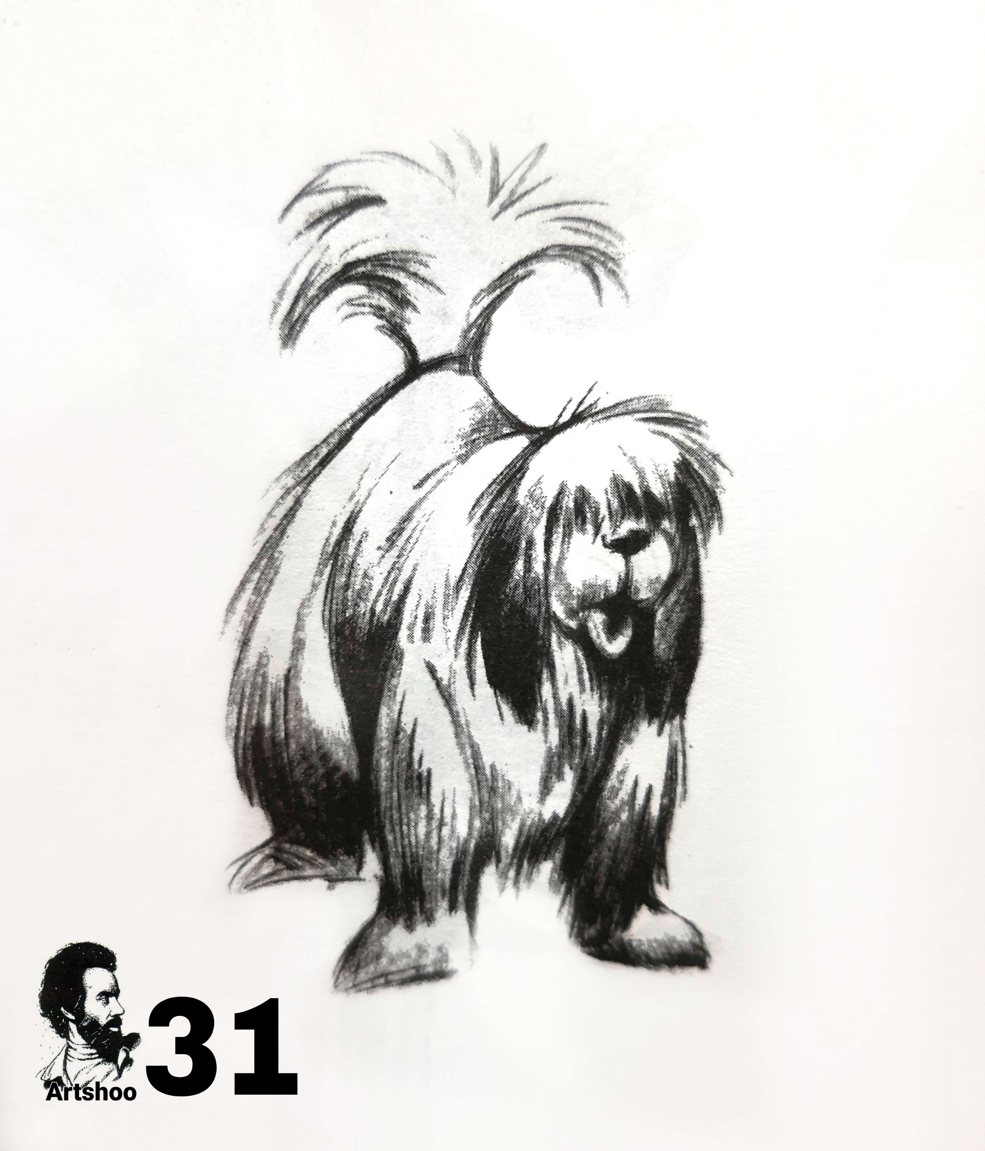 آموزش نقاشی سیاه قلم شهرری