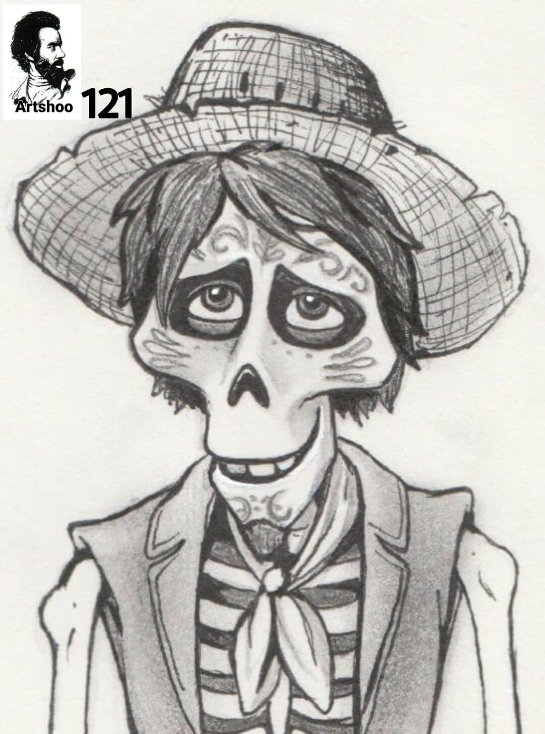 آموزش نقاشی سیاه قلم شهرری