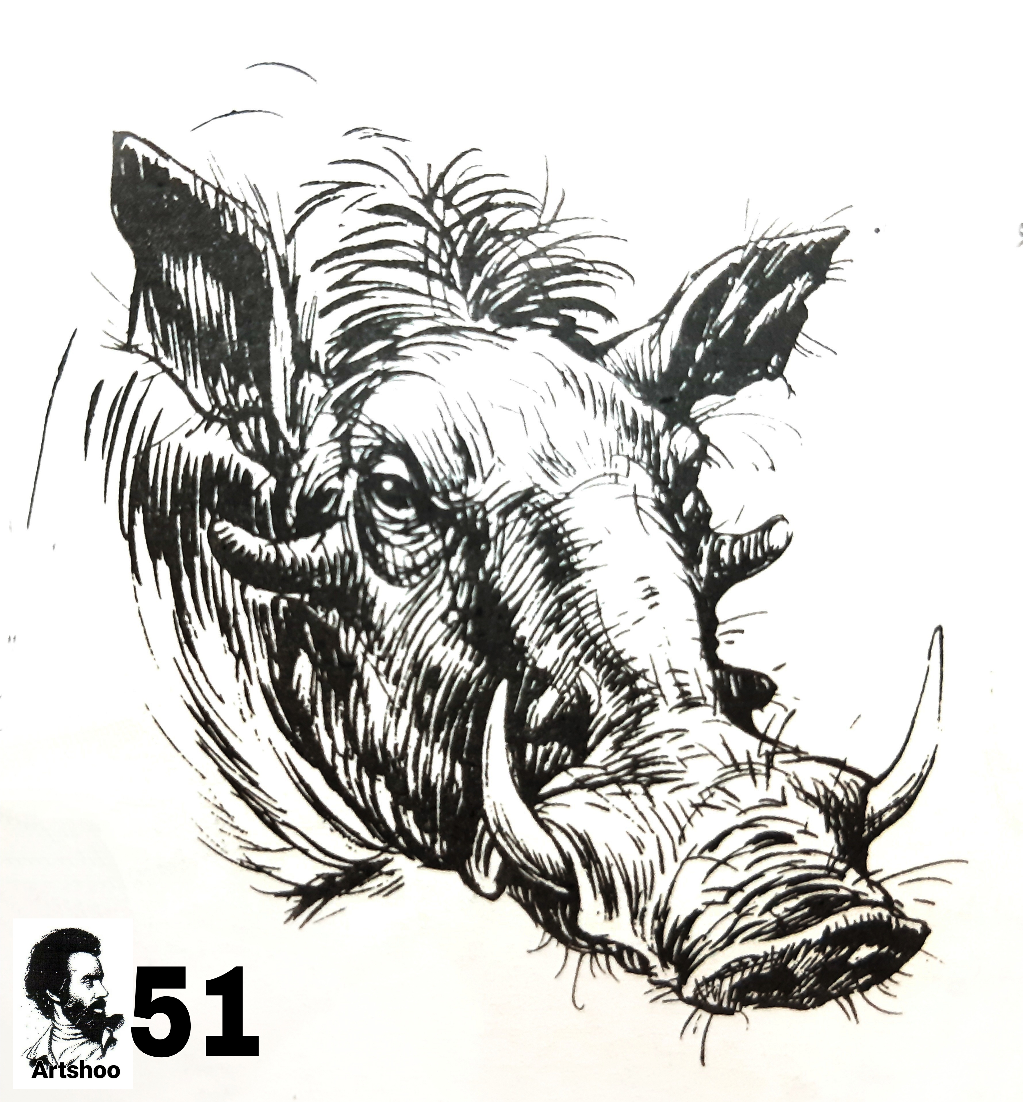 آموزش نقاشی سیاه قلم شهرری