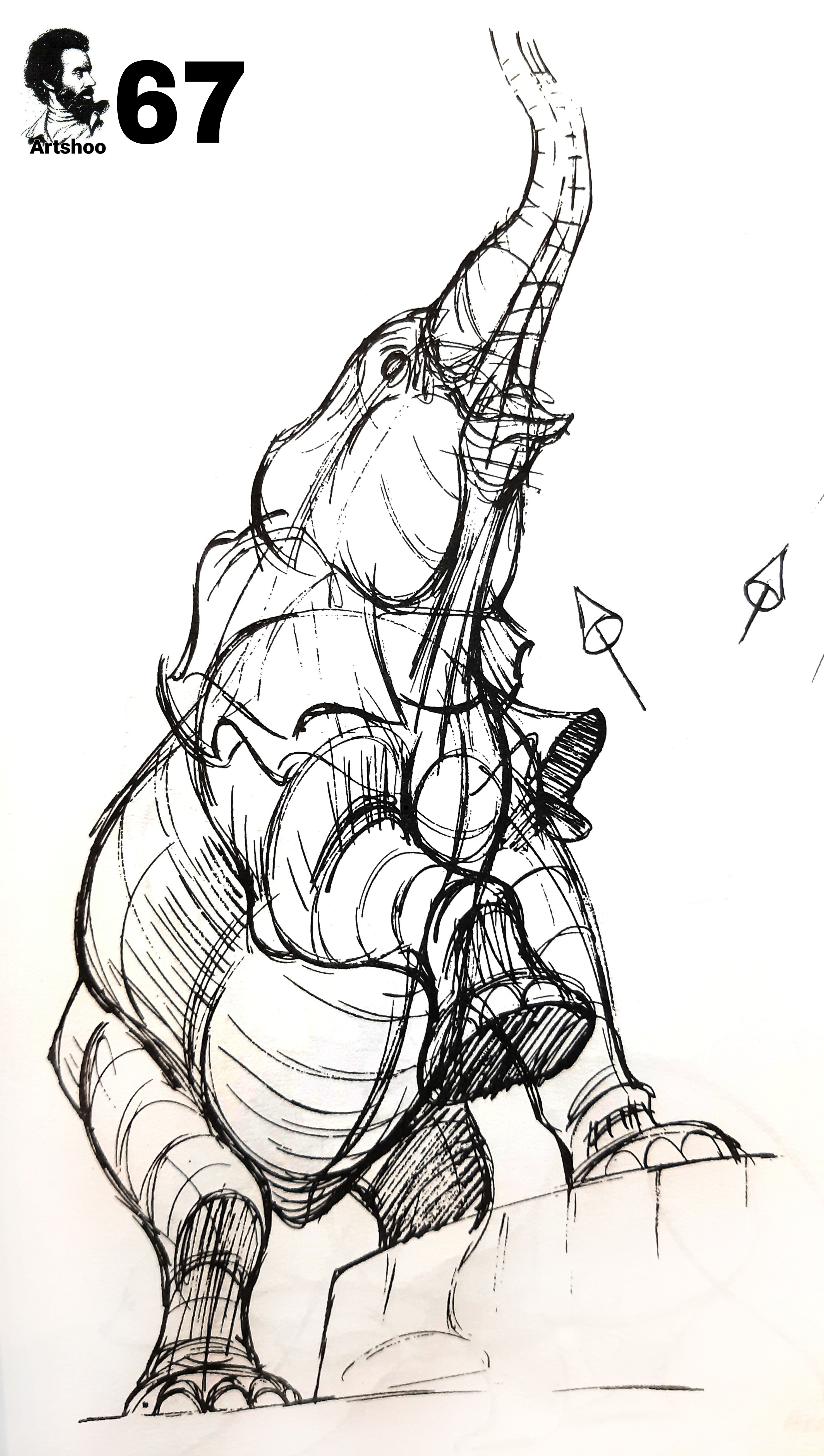 آموزش نقاشی سیاه قلم شهرری