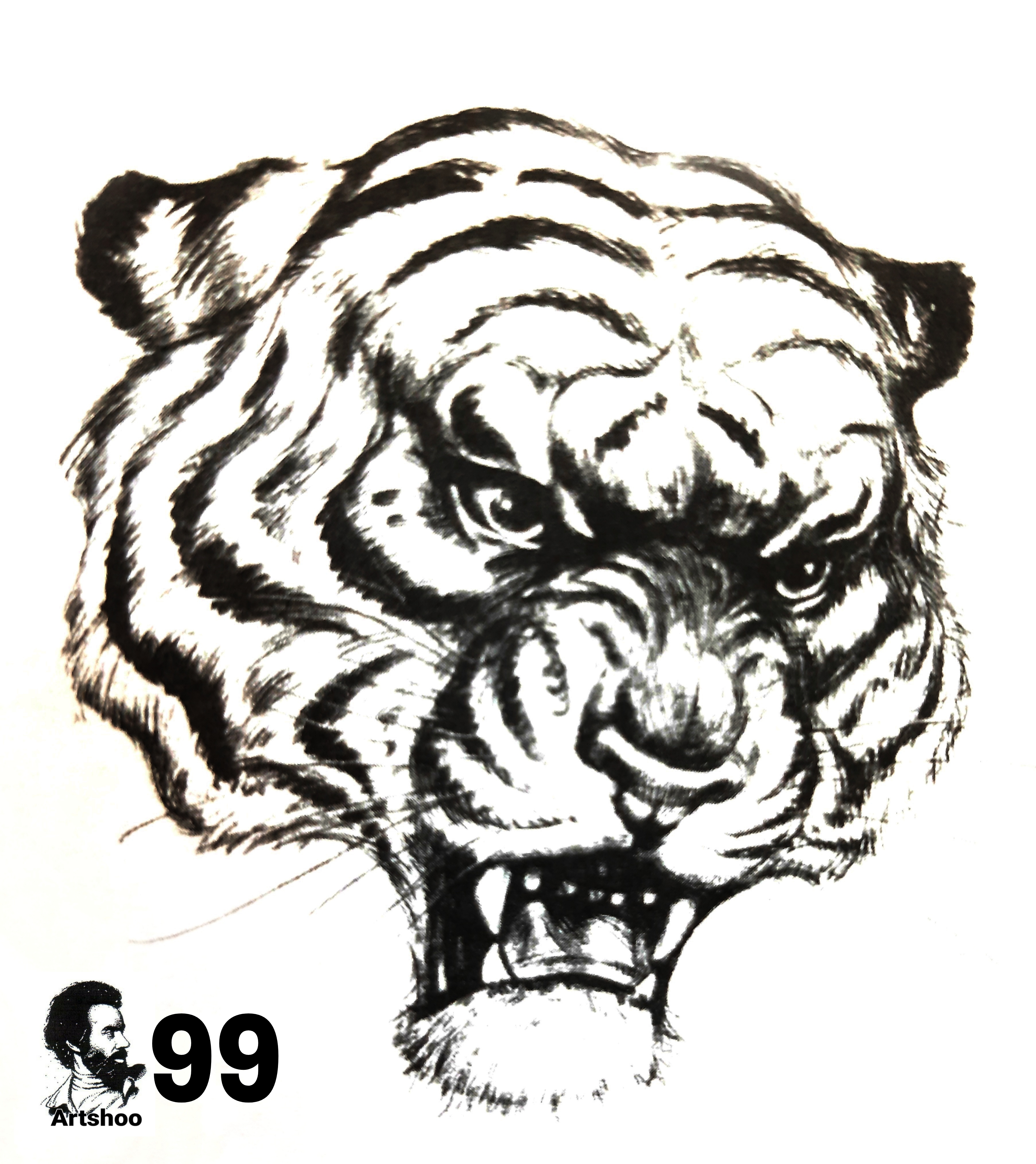 آموزش نقاشی سیاه قلم شهرری