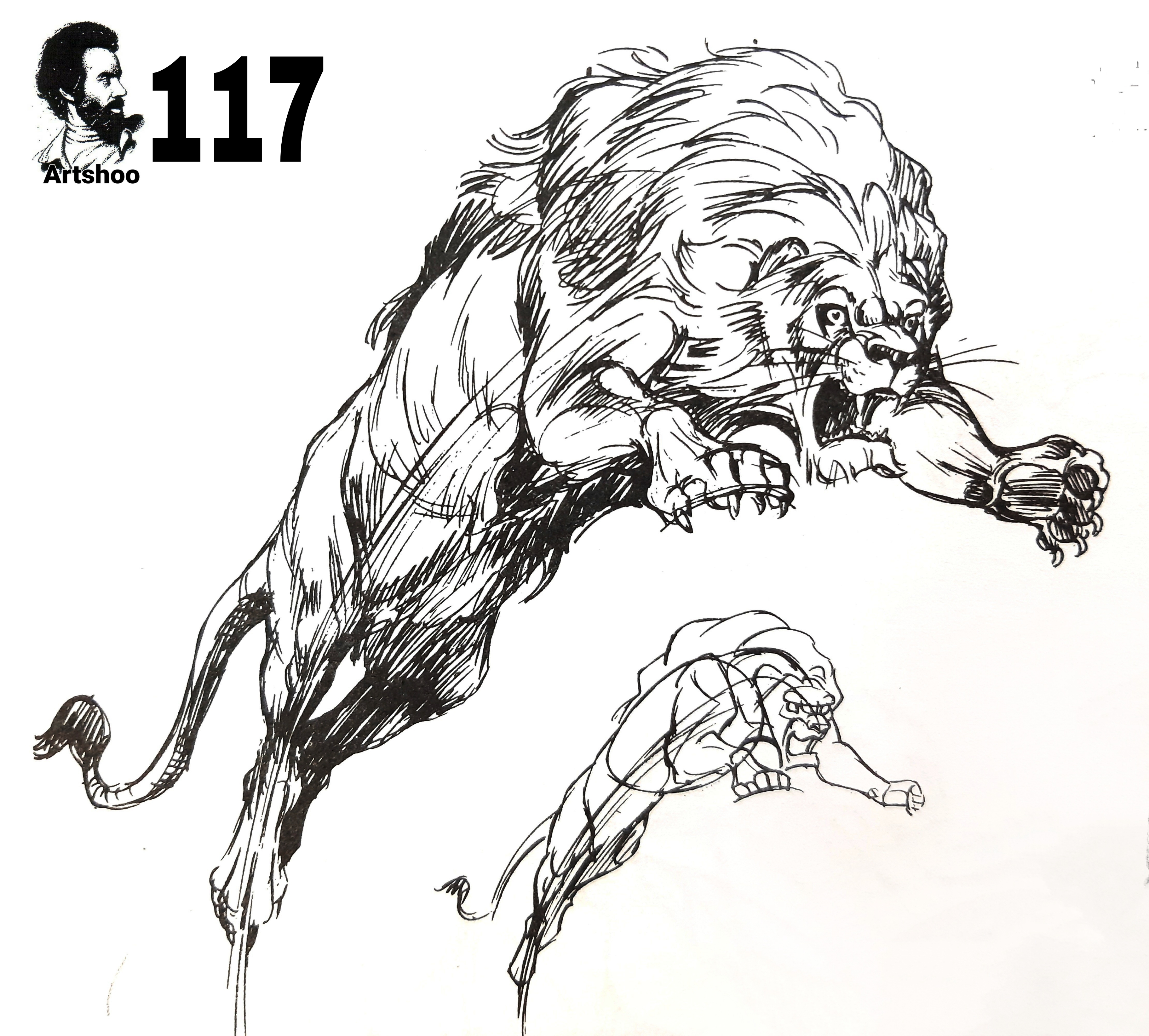 آموزش نقاشی سیاه قلم شهرری