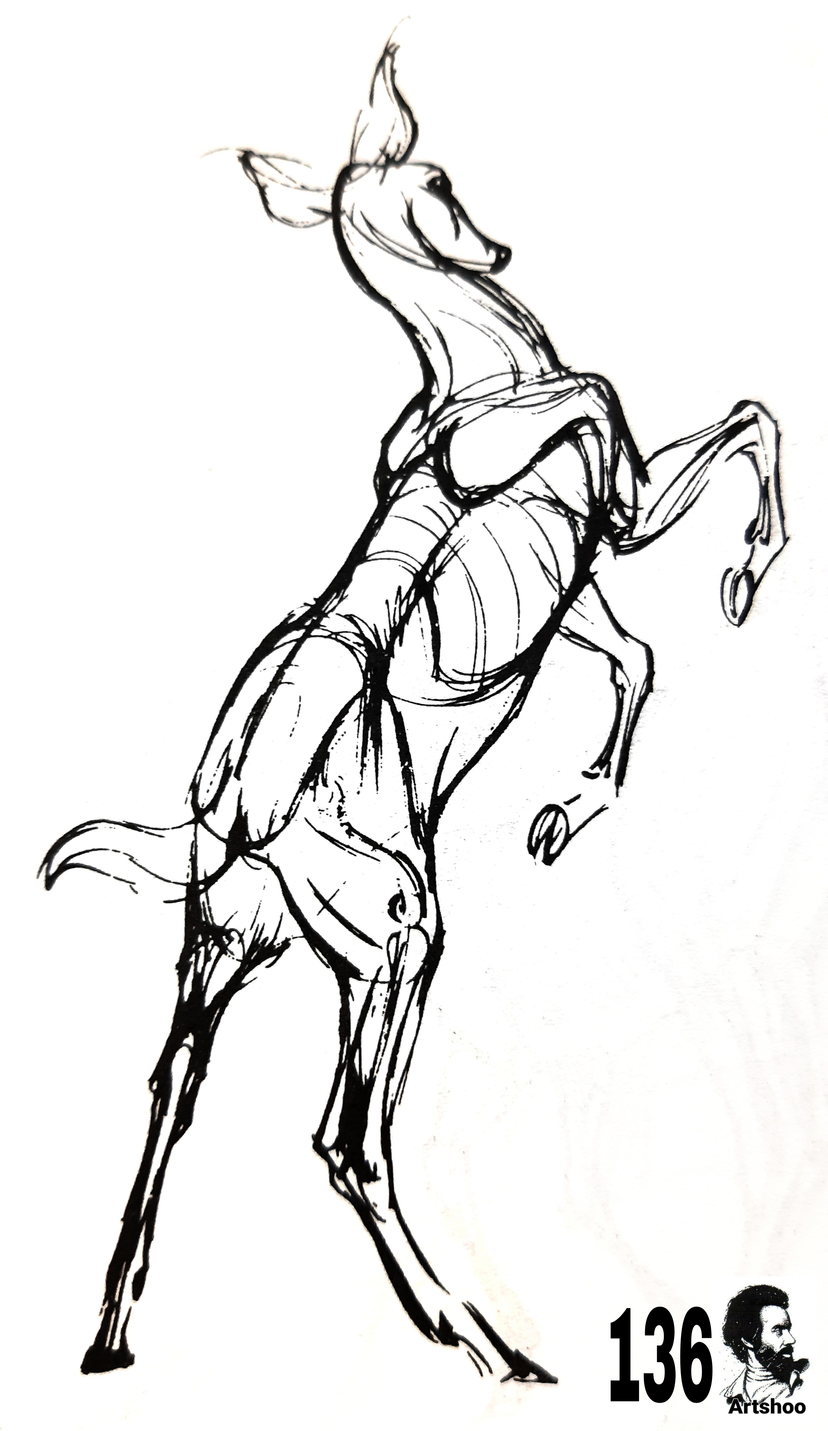 آموزش نقاشی سیاه قلم شهرری