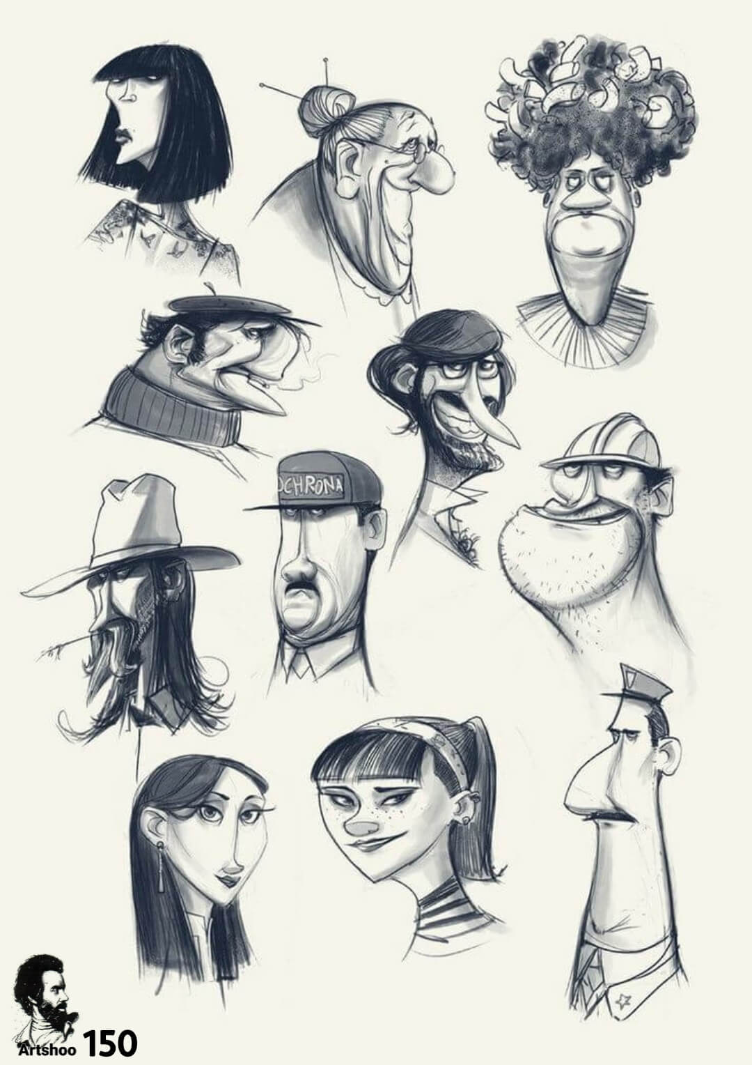 آموزش نقاشی طراحی سیاه قلم شهرری