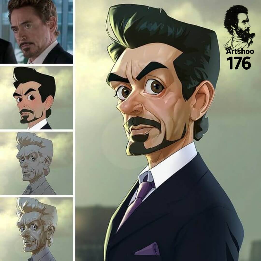 آموزش نقاشی طراحی سیاه قلم شهرری