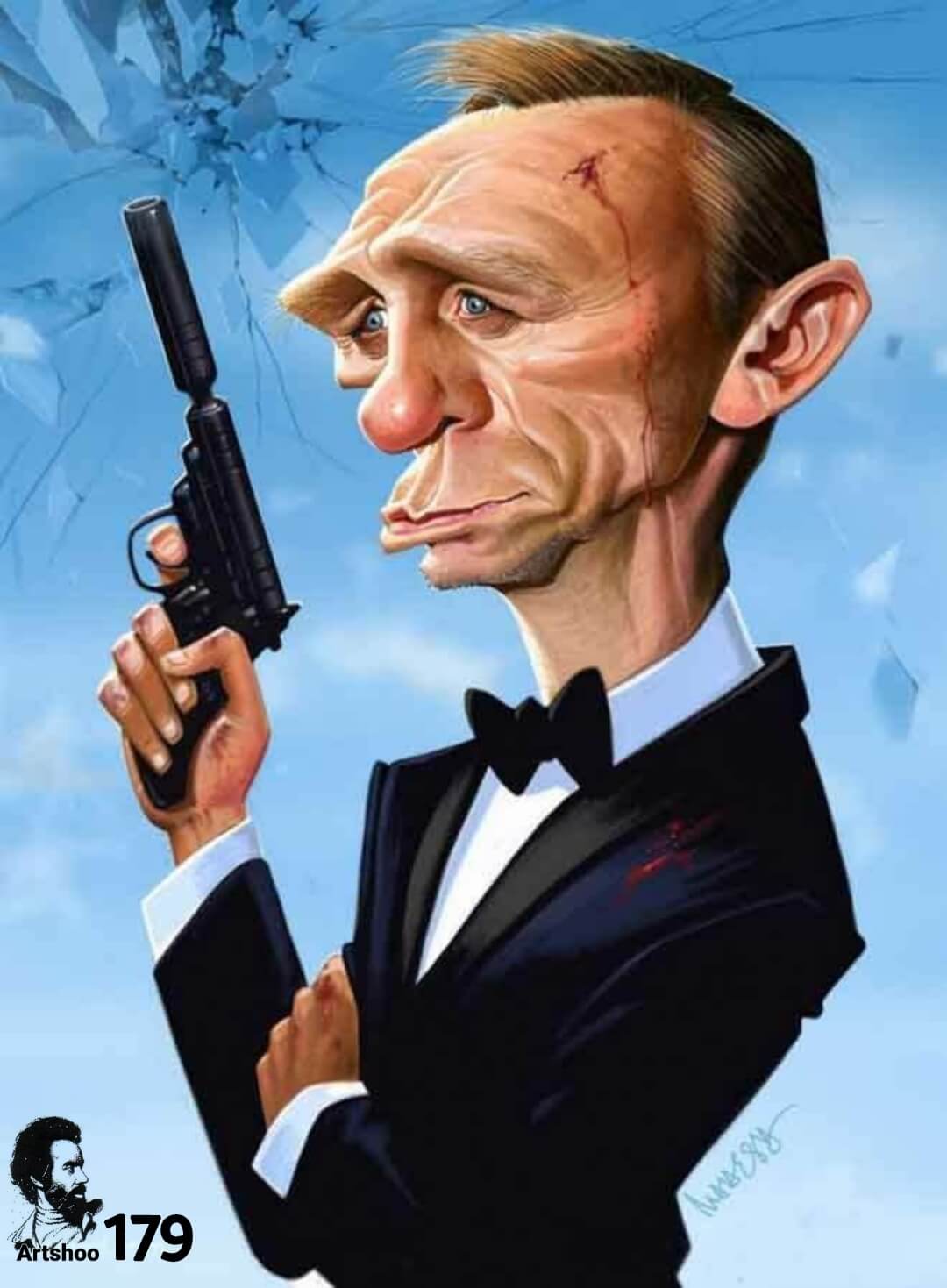 آموزش نقاشی طراحی سیاه قلم شهرری