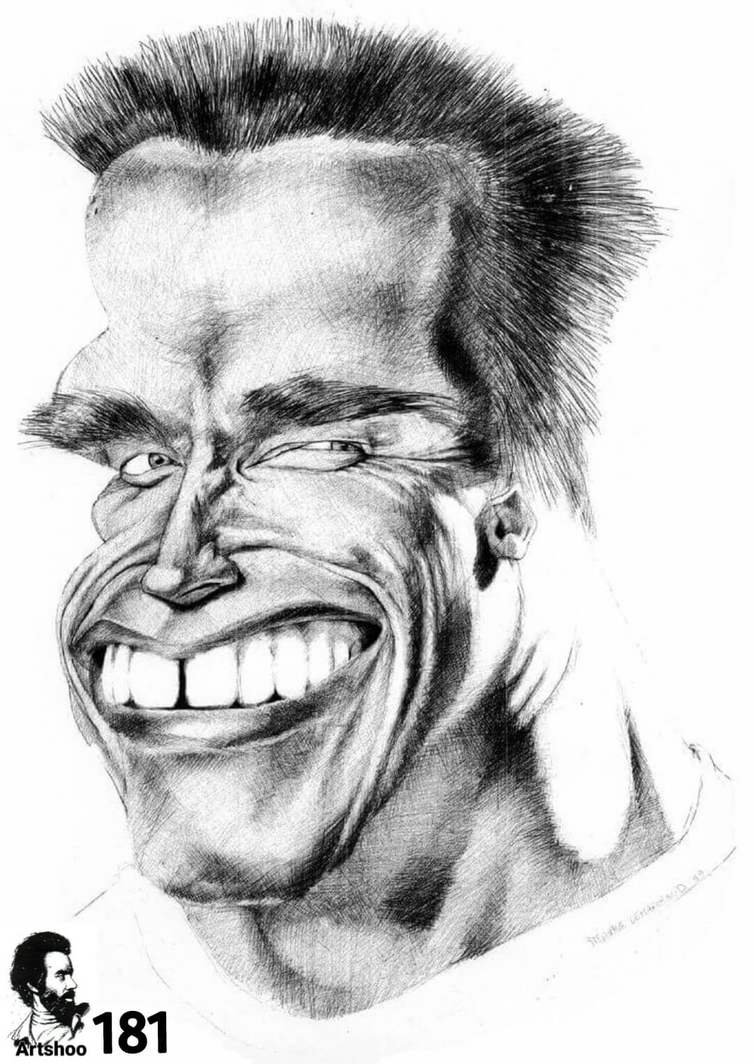 آموزش نقاشی طراحی سیاه قلم شهرری